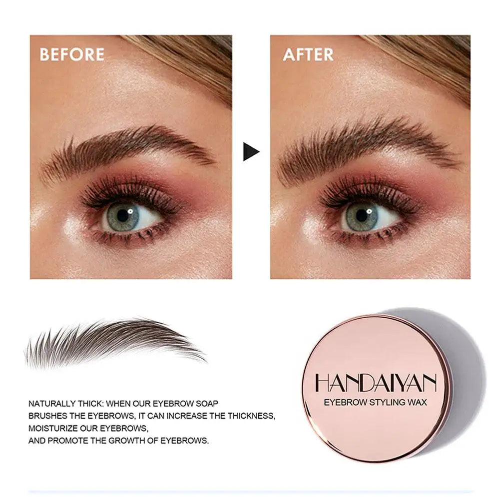 Transparent Pomade Eyebrow Styling Soap Brows