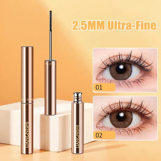 Silk Fiber Matte Mascara Makeup Ultra-Fine Brush