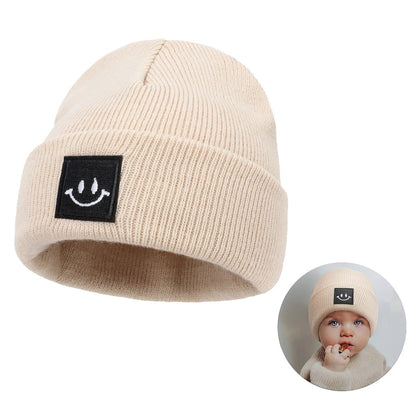 Kids Autumn Winter Hats for Newborn Crochet Beanie Toddler Boy